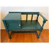 Image 1 : Green Telephone Bench