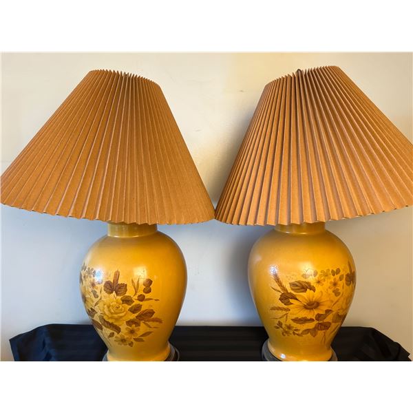 Pair of Large Table Lamps