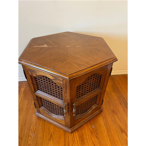 Hexagonal Side Table