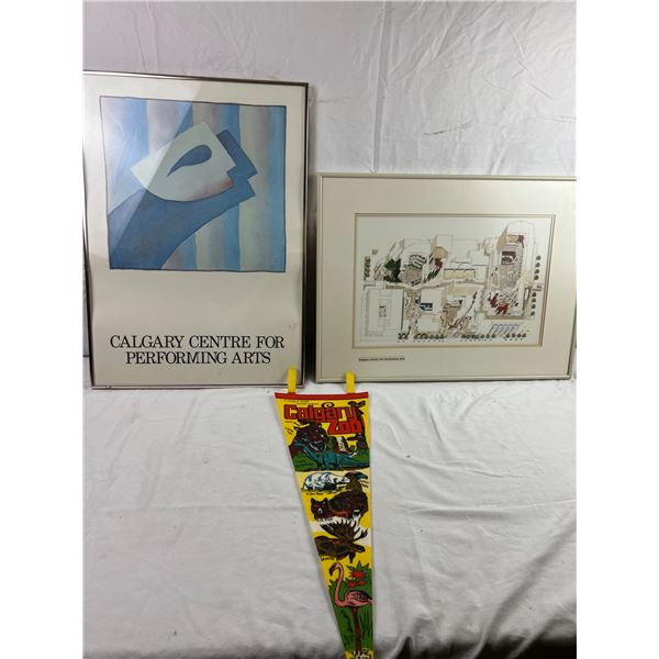Calgary Pennant & Posters