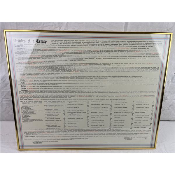 Articles of a Treaty