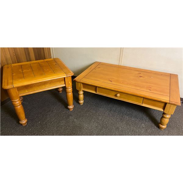 Wooden Coffee & End Table