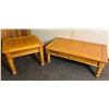 Image 1 : Wooden Coffee & End Table