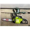 Image 1 : Hedge Trimmer and Chainsaw