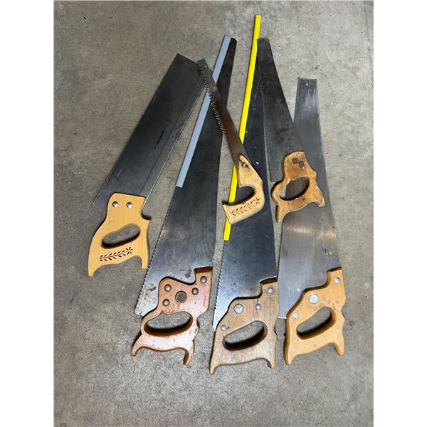 Variety of Hand Saws