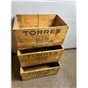 Image 1 : Vintage Wooden Torres Crates