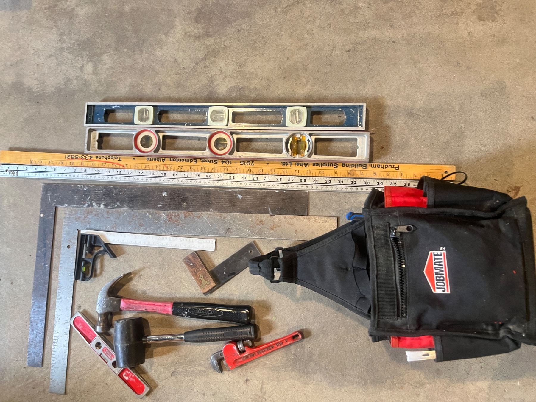 Jobmate Tool Bag with Tools - Sunrise Estate Services Ltd