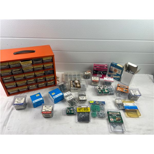 Parts Organizer and Hardware