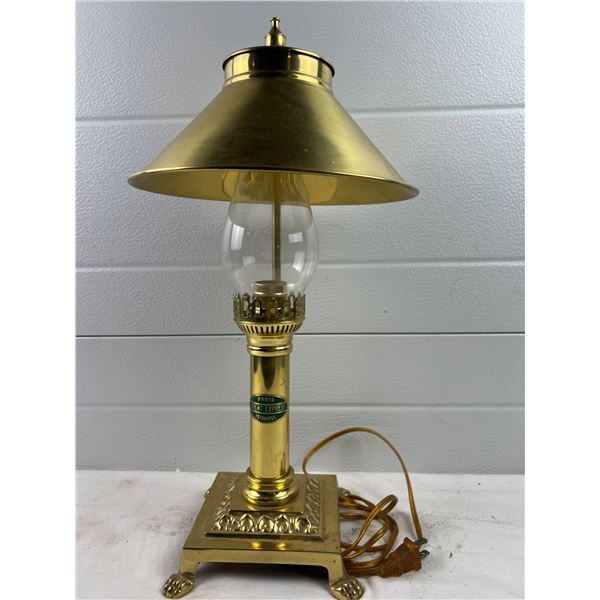 Vintage Brass Coloured Lamp