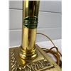 Image 2 : Vintage Brass Coloured Lamp