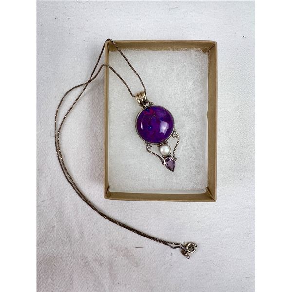 .925 Necklace with Pendant