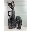 Image 1 : Hand Painted Wooden Cats
