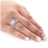 Image 5 : 0.71 ctw VS2 CLARITY E COLOR CENTER Diamond Platinum Ring (1.00 ctw Diamonds) GI