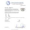 Image 6 : 0.71 ctw VS2 CLARITY E COLOR CENTER Diamond Platinum Ring (1.00 ctw Diamonds) GI