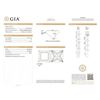 Image 7 : 0.71 ctw VS2 CLARITY E COLOR CENTER Diamond Platinum Ring (1.00 ctw Diamonds) GI