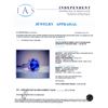 Image 4 : 3.65 ctw Tanzanite and 1.11 ctw Diamond Platinum Ring