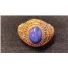 Image 1 : APPROX 18K LADIES RING SET WITH SAPPHIRE (6g)