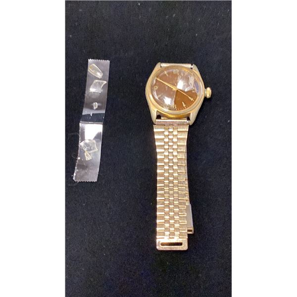 TUDOR OYSTER PRINCE MENS WATCH (DAMAGED RECOMMENDED FOR PARTS)