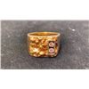 Image 1 : APPROX 14K MENS RING SET WITH DIAMONDS (11G)