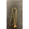 Image 2 : THREE APPROX 14K CHAINS (16-19") & APPROX 14K BRACELET (7", 4.7G)