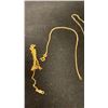 Image 3 : THREE APPROX 14K CHAINS (16-19") & APPROX 14K BRACELET (7", 4.7G)