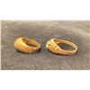 Image 2 : APPROX 10K LADIES RING SET WITH WHITE STONE & APPROX 10K LADIES RING SET WITH DIAMOND (6.9G)