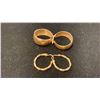 Image 2 : TWO PAIRS APPROX 10K HOOP EARRINGS (7.4G)