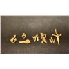 Image 1 : SEVEN APPROX 10K CHARMS (6.6G)