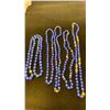 Image 1 : FIVE LAPIS LAZULI NECKLACES WITH APPROX 14K SPACERS
