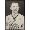 Image 1 : 1960's ROCHESTER AMERICANS BRONCO HORVATH (HOF) POSTCARD - SIGNED