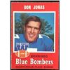 Image 1 : 1971 O-PEE-CHEE CFL DON JONAS (HOF)