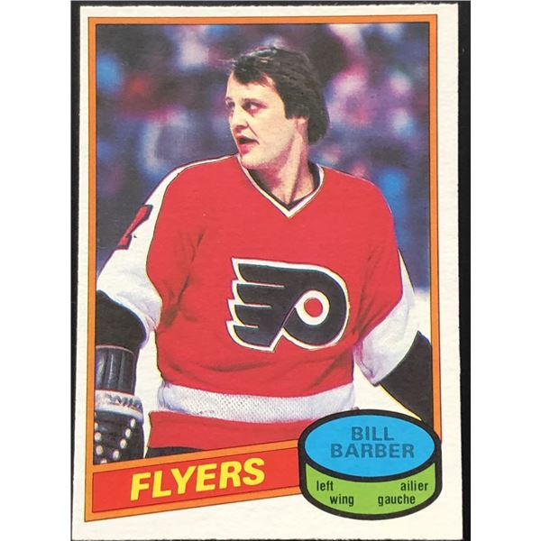 1980-81 O-PEE-CHEE BILL BARBER (HOF)