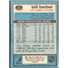 Image 2 : 1981-82 TOPPS BILL BARBER (HOF)
