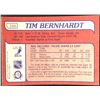 Image 2 : 1985-86 O-PEE-CHEE TIM BERNHARDT ROOKIE CARD