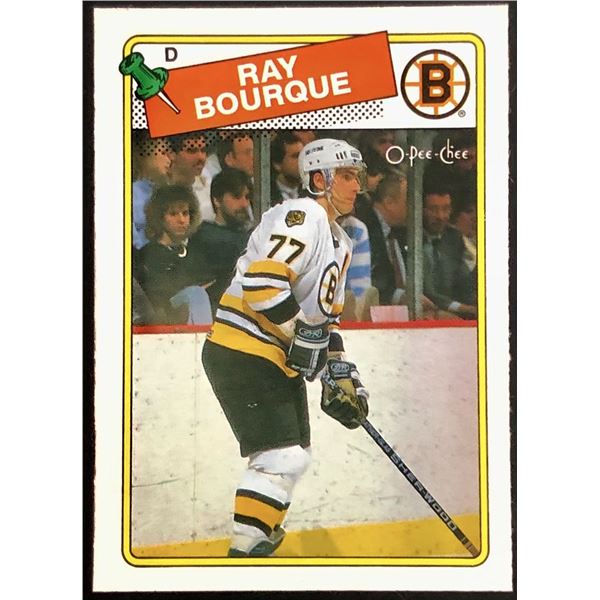 1988-89 O-PEE-CHEE RAY BOURQUE (HOF)