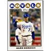 Image 1 : 2008 TOPPS ALEX GORDON ROOKIE CARD