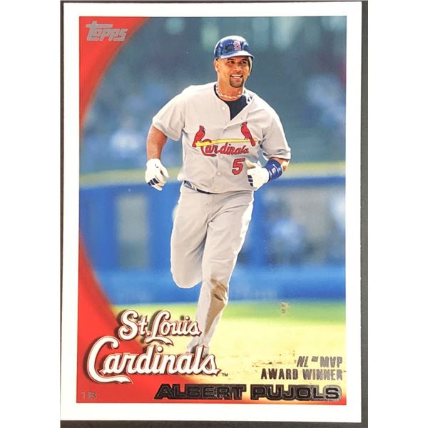 2010 TOPPS ALBERT PUJOLS