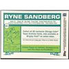 Image 2 : 2013 TOPPS HERITAGE RYNE SANDBERG (HOF)