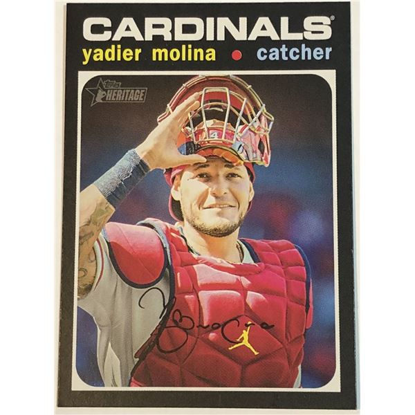 2020 TOPPS HERITAGE YAD MOLINA