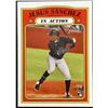 Image 1 : 2021 TOPPS HERITAGE JESUS SANCHEZ ROOKIE CARD