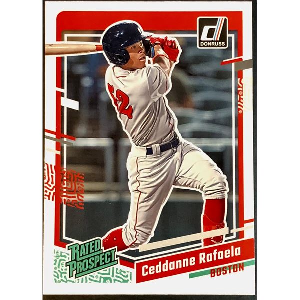 2023 DONRUSS CEDDANNE RAFAELA ROOKIE CARD