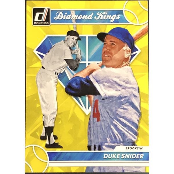 2023 DONRUSS DIAMOND KINGS DUKE SNIDER (HOF)