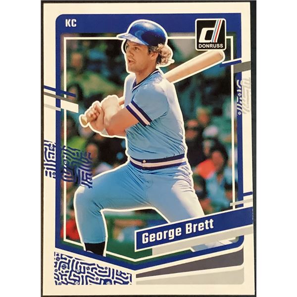 2023 DONRUSS GEORGE BRETT (HOF)