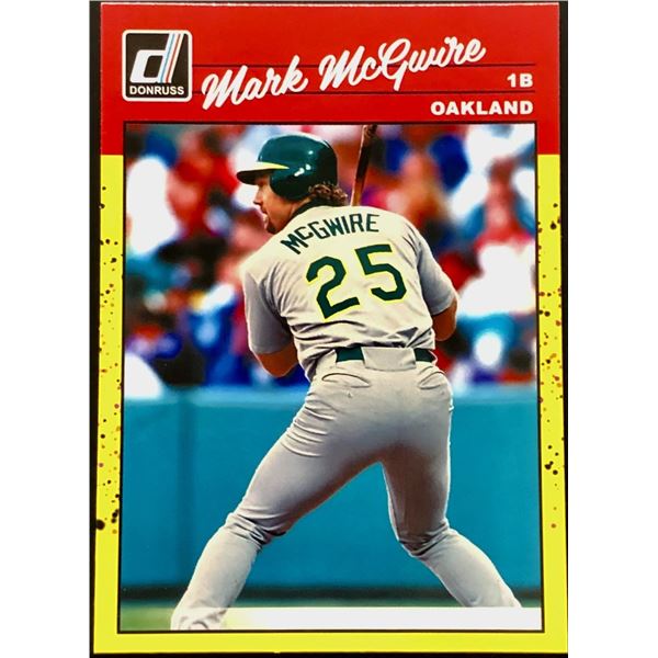 2023 DONRUSS RETRO PARALLEL MARK McGWIRE