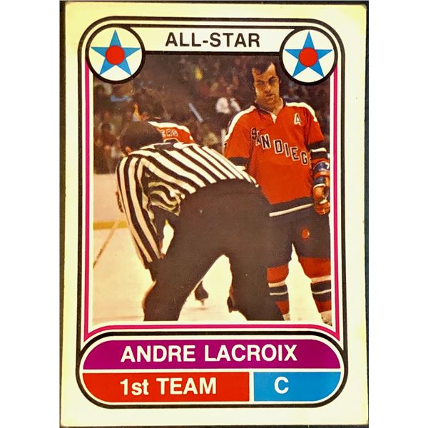 1975-76 WHA O-PEE-CHEE ANDRE LACROIX