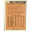 Image 2 : 1975-76 WHA O-PEE-CHEE ANDRE LACROIX
