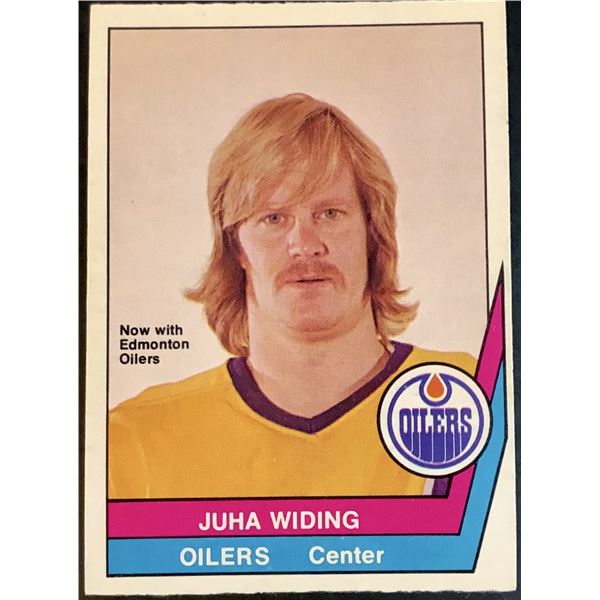 1977-78 WHA O-PEE-CHEE JUHA WIDING