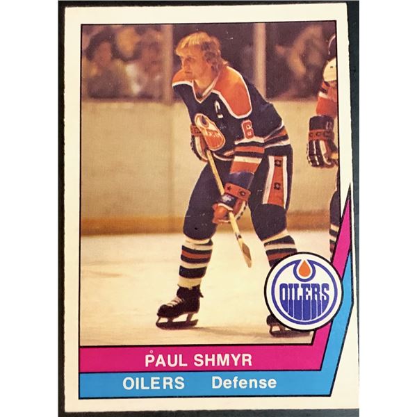 1977-78 WHA O-PEE-CHEE PAUL SHMYR