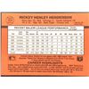 Image 2 : 1990 DONRUSS RICKEY HENDERSON (HOF)