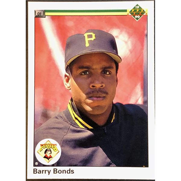 1990 UPPER DECK BARRY BONDS